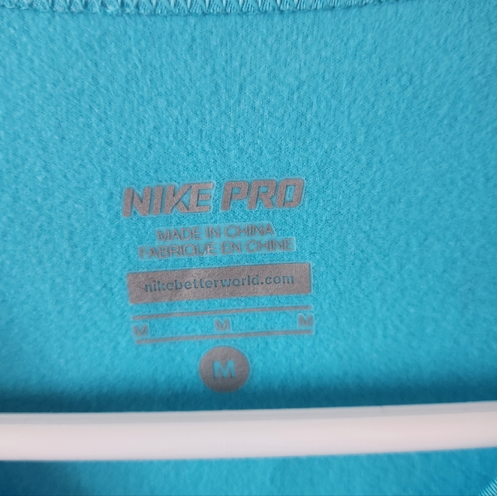 NWT Nike Blue Long Sleeve Shirt Size M - Picture 2 of 4